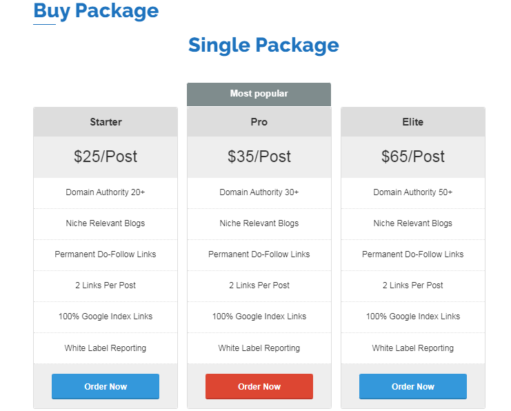 Guest Post Packages