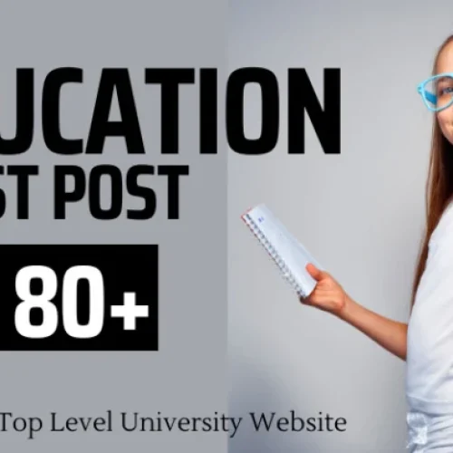Which guest posting sites are suitable for the education niche?