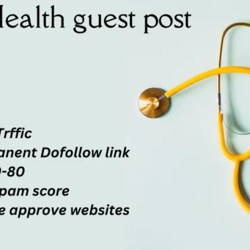 Unlock Your Potential Submit a Health Guest Post on GuestPostingExpert